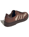 Brown Gold Samba Sneakers