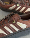 Brown Gold Samba Sneakers