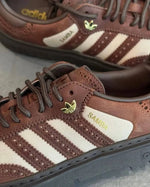 Brown Gold Samba Sneakers