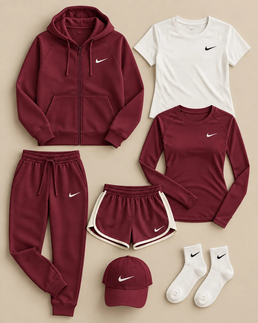 Color-Block Tracksuit Set