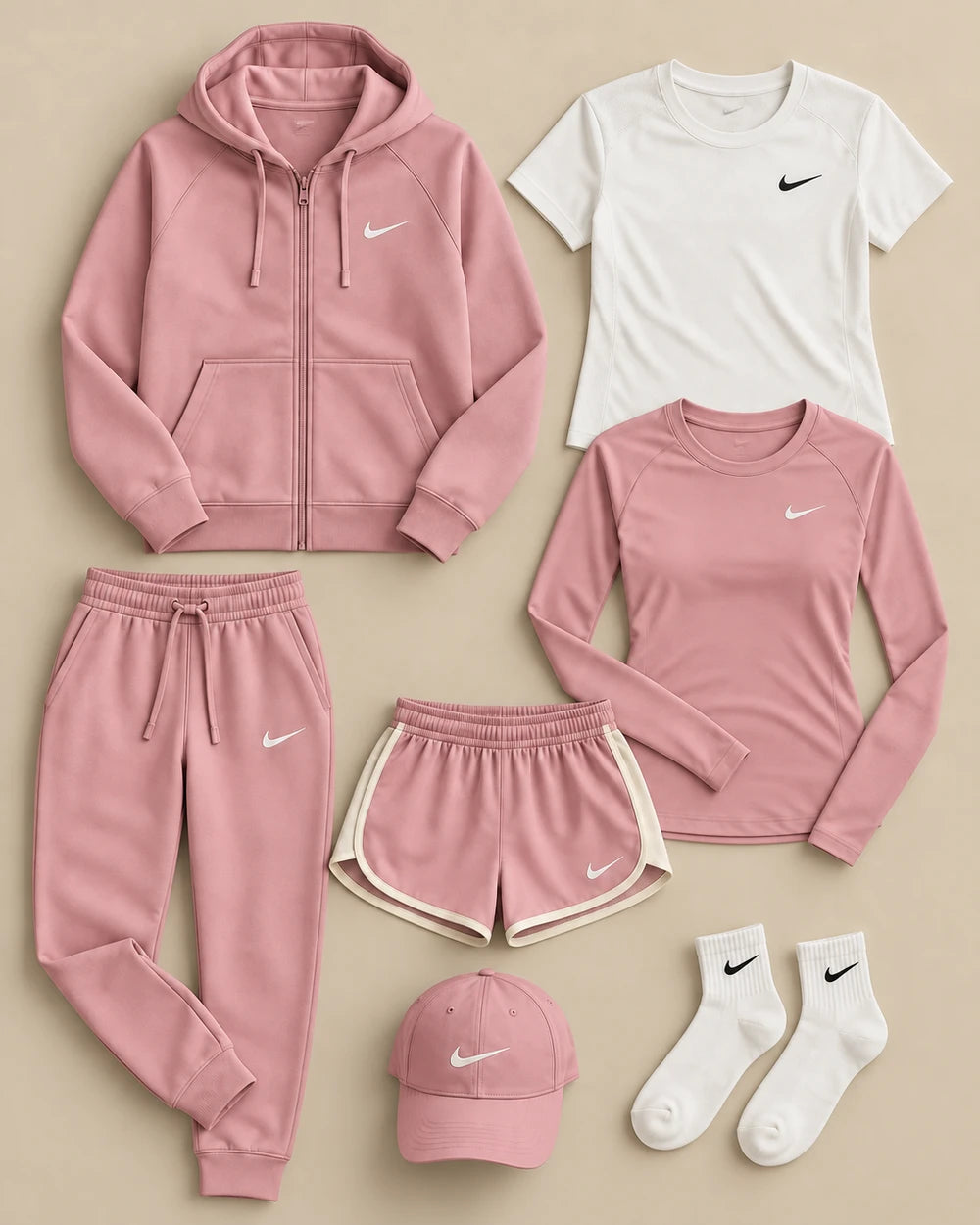 Color-Block Tracksuit Set