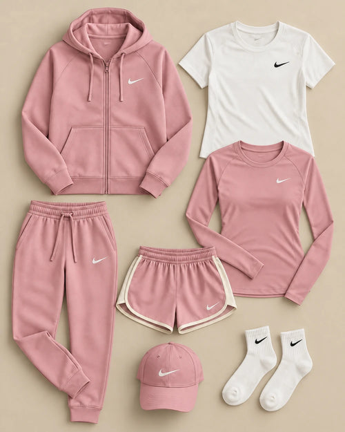 Color-Block Tracksuit Set
