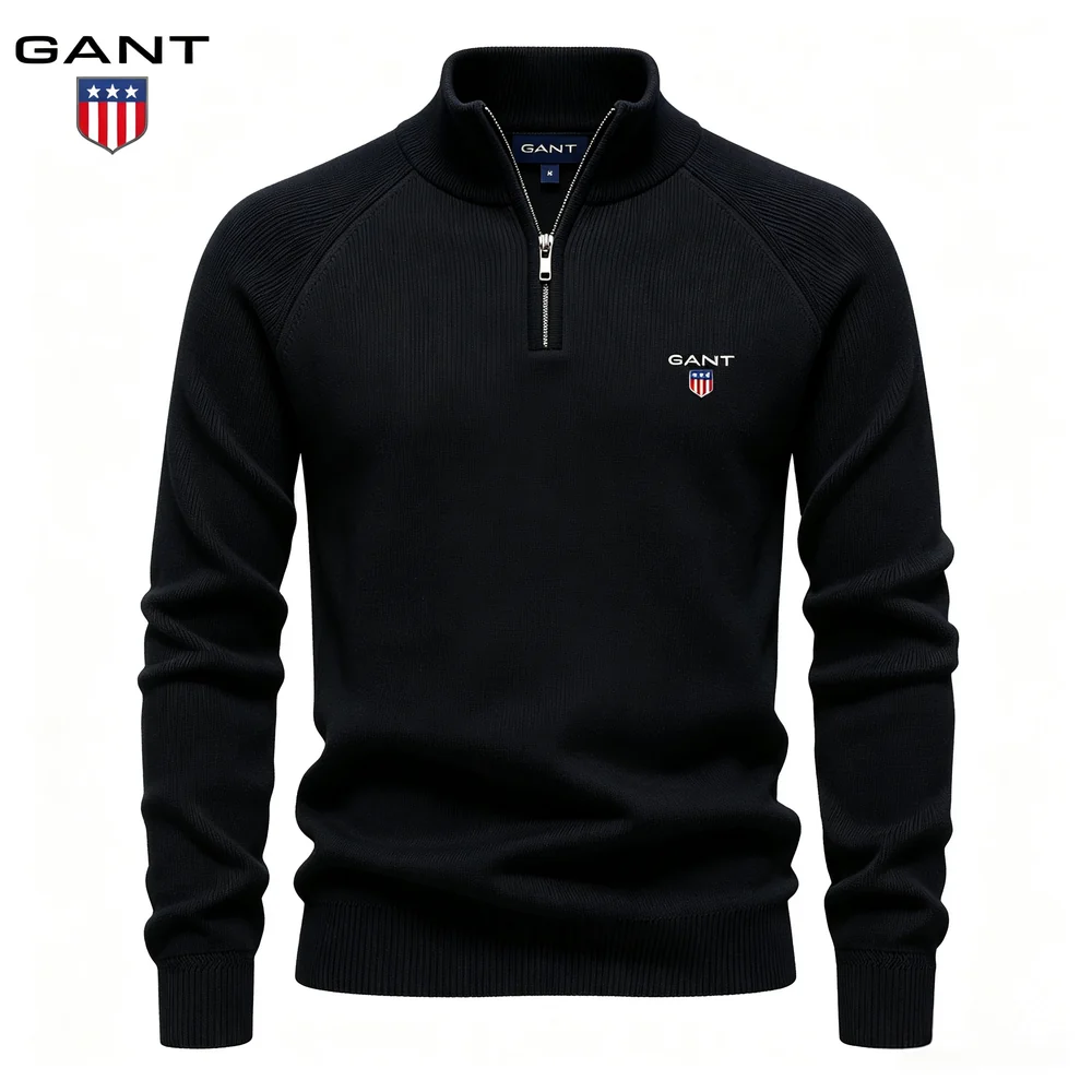 GT Classic Cable Half-Zip Sweater