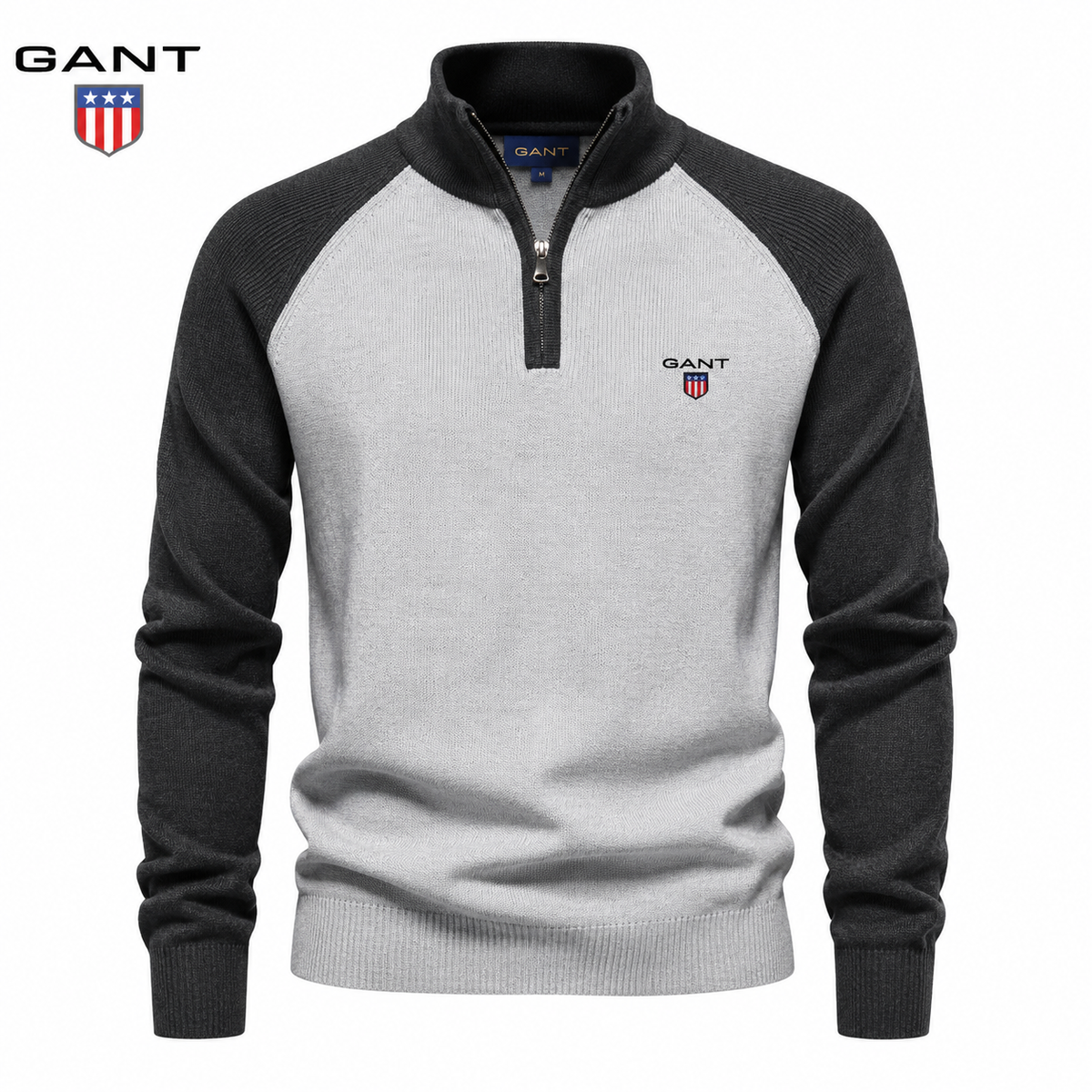 GT Classic Cable Half-Zip Sweater