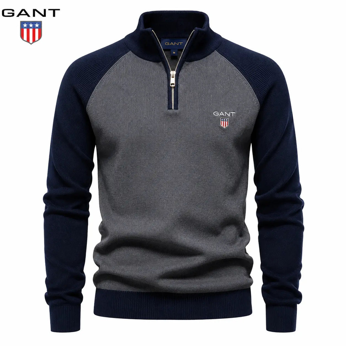 GT Classic Cable Half-Zip Sweater