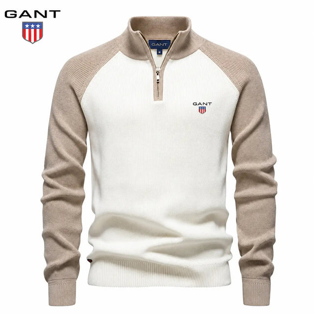 GT Classic Cable Half-Zip Sweater
